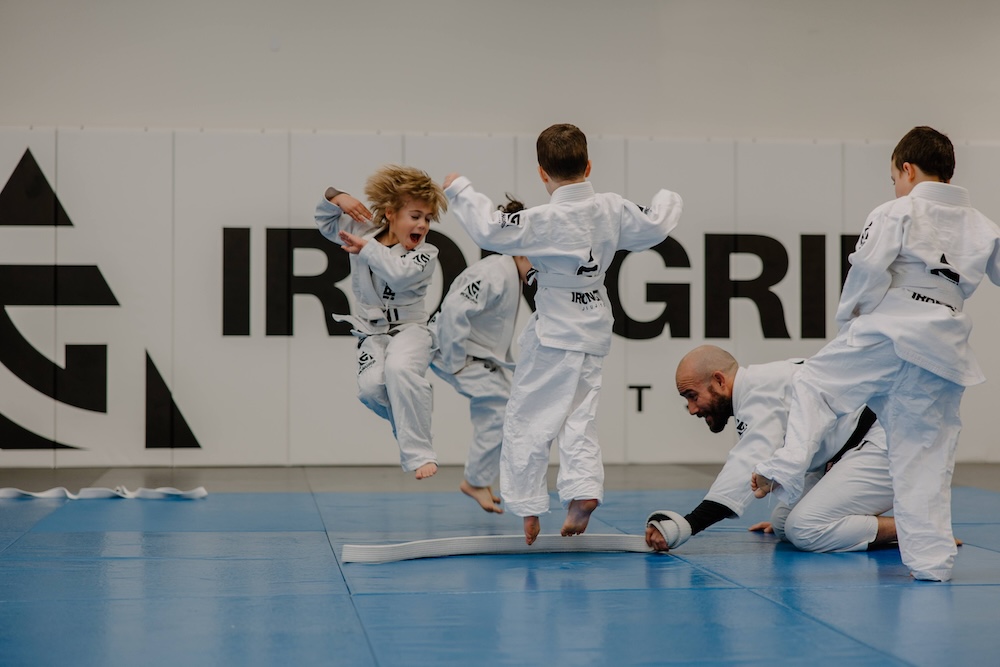 Kids Jiu Jitsu at IRONGRIP Jiu Jitsu in Raleigh
